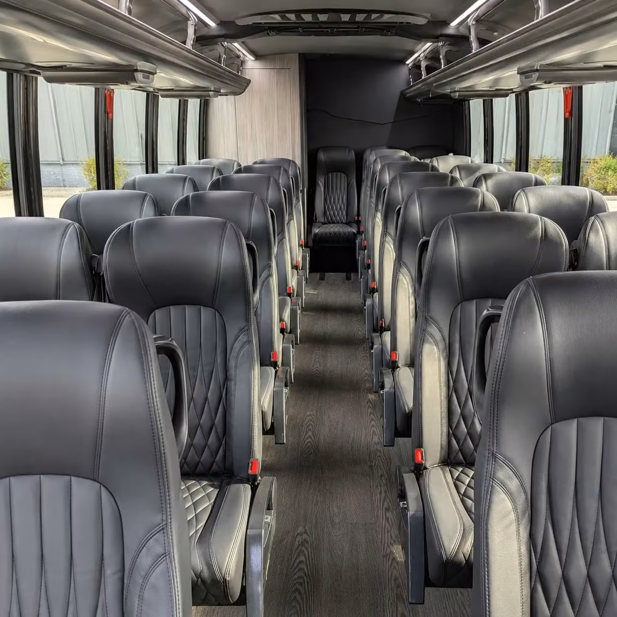 35 passenger minibus inside