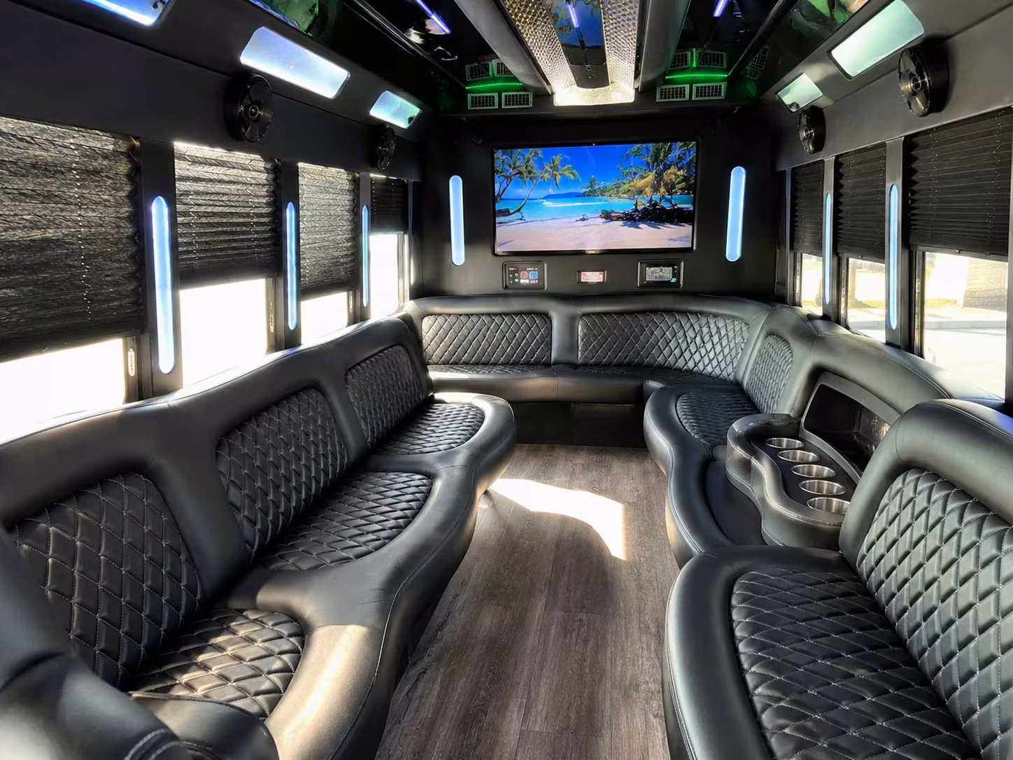 party buses for carson concerts keep the energy going before the show even starts