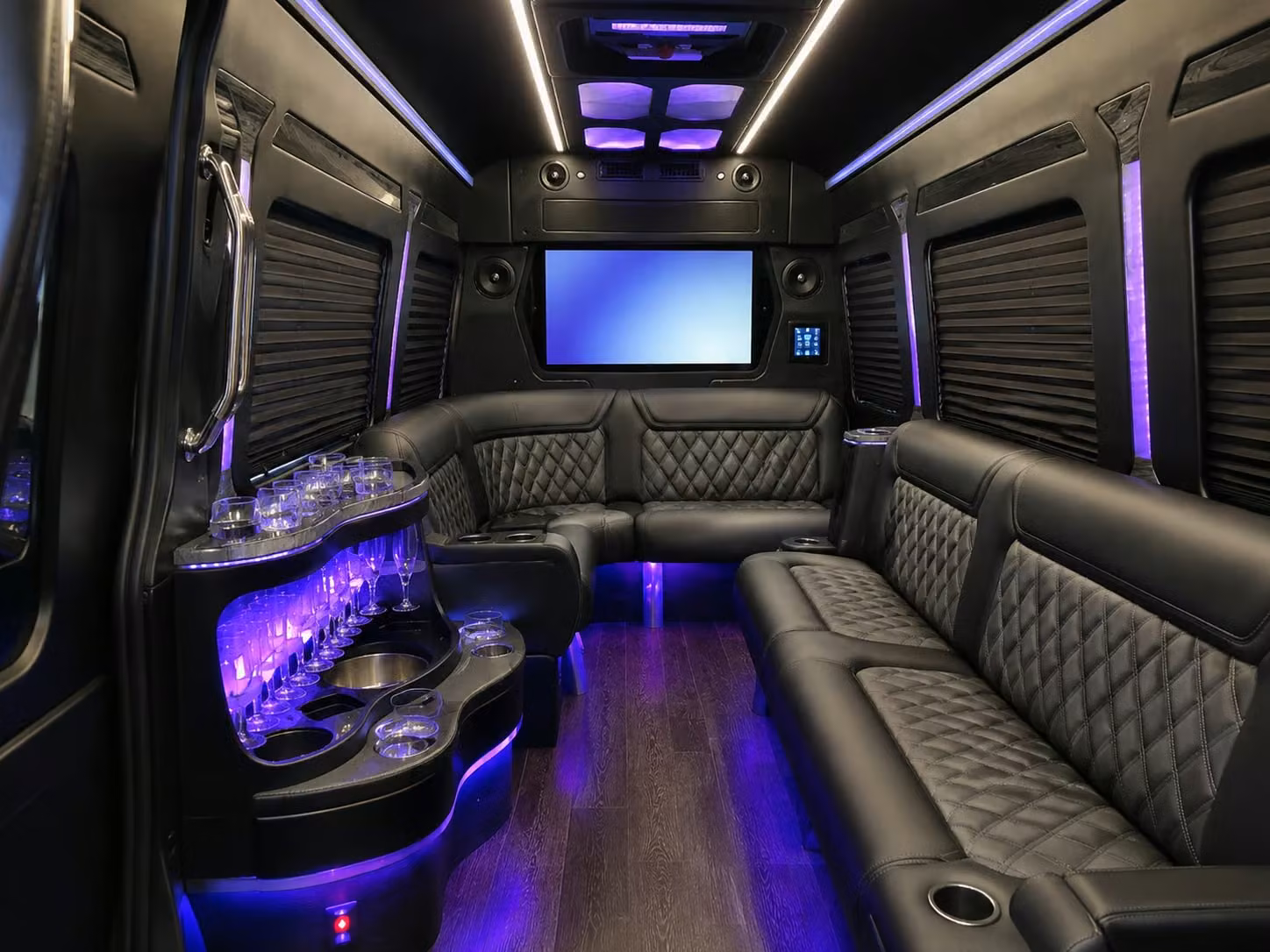 rehearsal dinner and wedding weekend shuttle services in carson