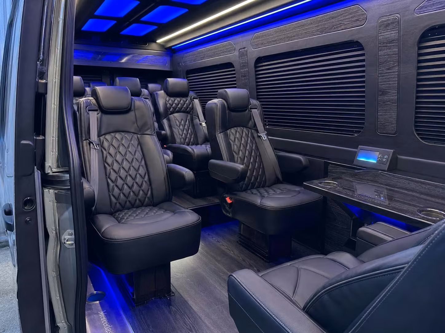 sprinter van transportation for groups and events across carson
